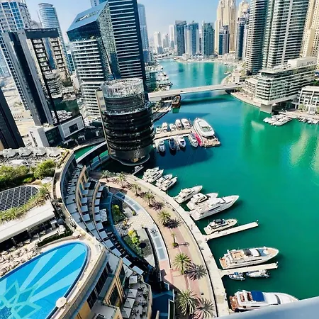 Address Marina Mall Suites - Full Marina Views, Balcony, Kitchen & Parking Dubai Buitenkant foto