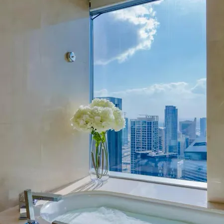 Address Marina Mall Suites - Full Marina Views, Balcony, Kitchen & Parking Dubai Buitenkant foto